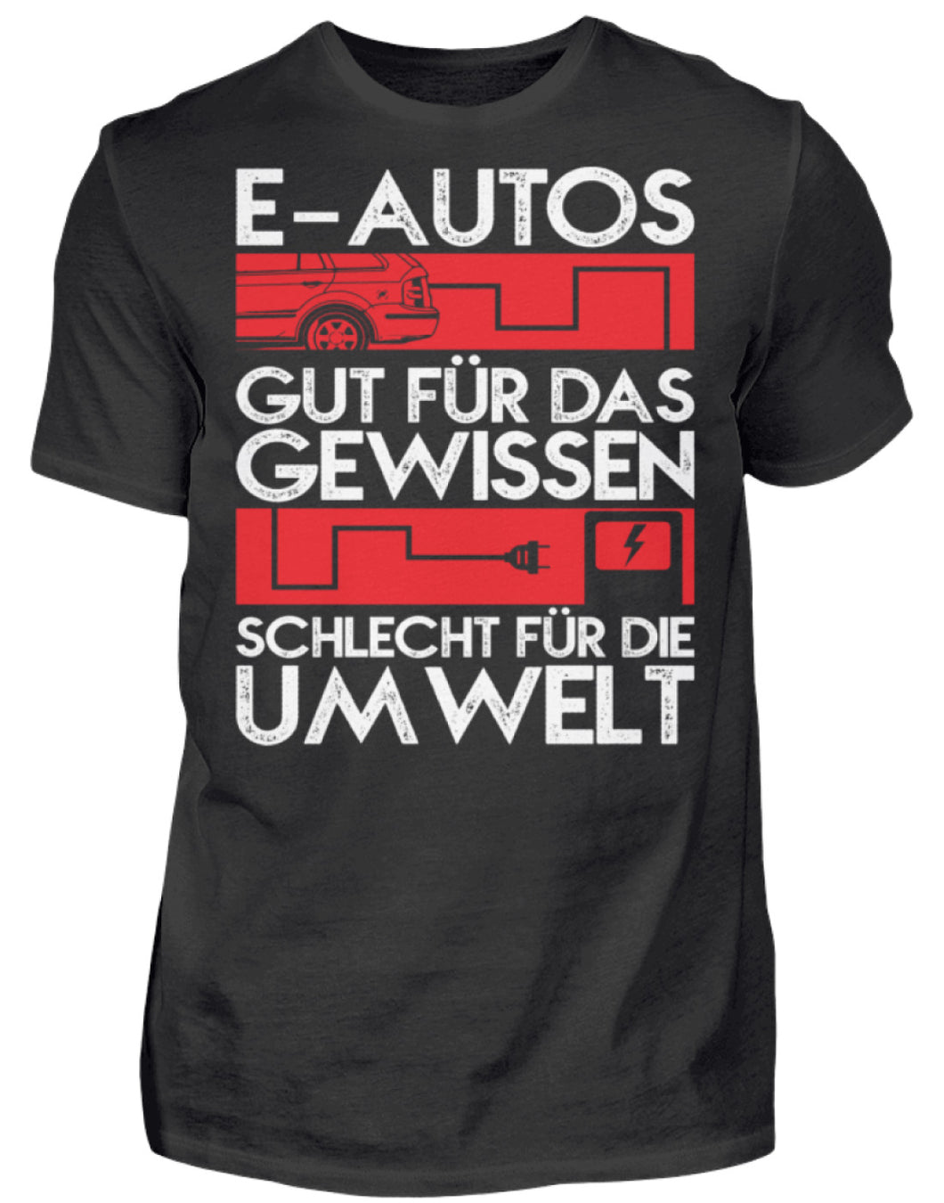 E-Autos schlecht für die Umwelt - Herren Shirt - Autoholiker