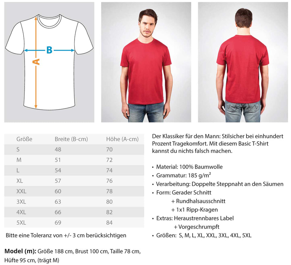 Am Auto schrauben schützt vor Corona - Herren Shirt - Autoholiker