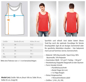 Schönen Gruß an alle Ökofritzen ich fahre 5 Zylinder Turbo - Herren Tanktop - Autoholiker