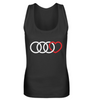 Audi Heart - Frauen Tanktop - Autoholiker