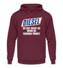 Diesel du bist nicht du wenn du Fahrrad fährst - Unisex Hoodie - Autoholiker