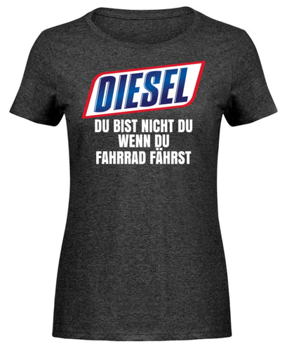 Diesel du bist nicht du - Damen Melange Shirt - Autoholiker