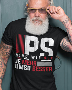 PS sind wie Sex  - Herren Shirt - Autoholiker