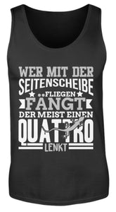 Wer mit der Seitenscheibe Fliegen fängt - Herren Tanktop - Autoholiker