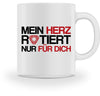 Mein Herz rotiert nur für dich  - Tasse - Autoholiker