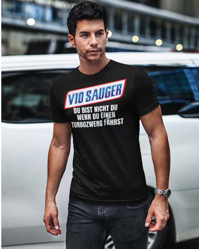 V10 sauger du bist nicht du - Herren Shirt - Autoholiker