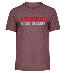 Geschraubt nicht gekauft - Herren Melange Shirt - Autoholiker