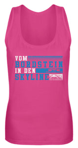 Vom Bordstein in den Skyline - Frauen Tanktop - Autoholiker