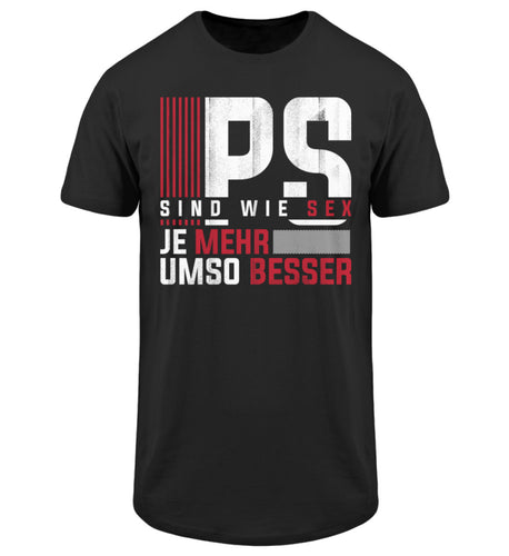 PS sind wie Sex  - Herren Long Tee - Autoholiker