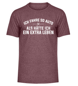 Ich fahre so Auto - Herren Melange Shirt - Autoholiker