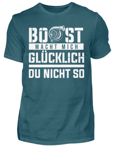 Boost macht mich Glücklich - Herren Shirt - Autoholiker