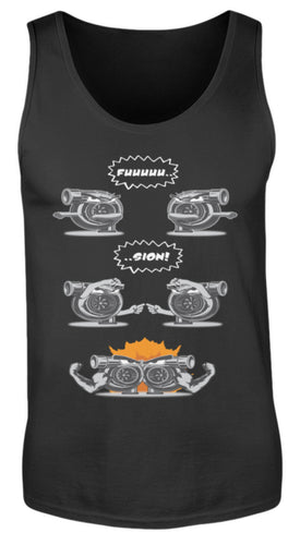 Turbo Fusion - Herren Tanktop - Autoholiker