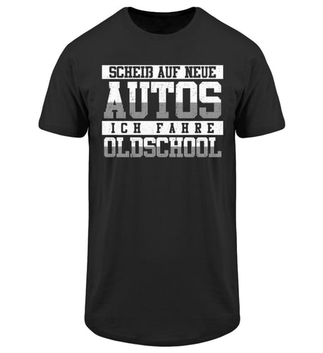 Ich fahre Oldschool  - Herren Long Tee - Autoholiker