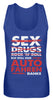 Sex Drugs RocknRoll ich will nur Auto fahren danke - Frauen Tanktop - Autoholiker