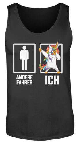 Andere Fahrer Ich Einhorn - Herren Tanktop - Autoholiker