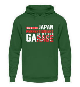 Made in Japan in meiner Garage - Unisex Hoodie - Autoholiker