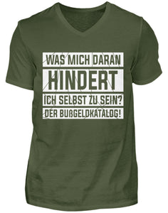 Was mich daran hindert ich zu sein - Herren V-Neck Shirt - Autoholiker