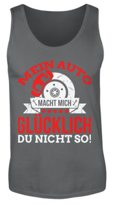 Mein Auto macht mich Glücklich du nicht so - Herren Tanktop - Autoholiker