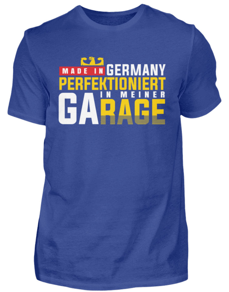 Made in Germany in meiner Garage - Herren Shirt - Autoholiker